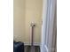Compact laundry room nook with hookups at 113 Hideaway Trl, Mount Gilead, NC 27306