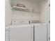 Laundry room area featuring a side-by-side washer and dryer at 12905 Bullock Greenway Blvd, Charlotte, NC 28277