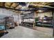 Unfinished basement area with exposed ceiling, concrete walls and floor, and ample storage space at 141 Forsythia Ln, Tega Cay, SC 29708