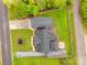 Aerial view of the property showcasing the layout of the home and backyard at 1545 Wimbleton Woods Dr, Fort Mill, SC 29708