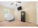 Bedroom featuring neutral colors, a closet, and a large window for natural light at 1756 Martin Rd, Kings Mountain, NC 28086
