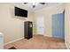 Bedroom featuring neutral colors, a closet, and an open doorway at 1756 Martin Rd, Kings Mountain, NC 28086