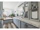 The main bathroom offers dual sinks, a soaking tub, and ample counter space at 1756 Martin Rd, Kings Mountain, NC 28086