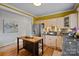 Kitchen featuring an island, stainless steel appliances, and granite countertops at 1801 Wilmore Dr, Charlotte, NC 28203