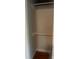 Simple closet with hanging rod and shelf at 211 W 2Nd St, Kershaw, SC 29067