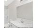 Clean, white bathroom featuring a tub/shower combination and modern fixtures at 218 Lacewing Dr # 41, Charlotte, NC 28214