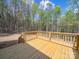 Wooden deck for leisure enjoyment and entertaining guests at 297 Barr Link Rd, Mount Pleasant, NC 28124