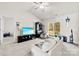 Spacious living room with a sliding glass door leading to the backyard at 3118 Maple Ridge Dr # 11, Gastonia, NC 28052