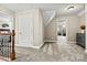 Upstairs hallway provides access to all bedrooms and bonus room at 3207 Oak Ridge Cir, Lincolnton, NC 28092