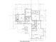Upper level floor plan displaying room arrangements, sizes, and features, ideal for assessing space and design at 4025 Foxes Trl, Cramerton, NC 28032