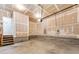 Unfinished basement featuring concrete walls, concrete floors, and a partially finished ceiling at 431 Harvest Ter, Lake Wylie, SC 29710