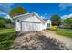 Charming single-story home with manicured lawn, well-kept landscaping, and an attached two-car garage at 4700 Aldersbrook Dr, Monroe, NC 28110