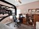 Bright office area with lots of natural light, wood flooring, and neutral paint at 5102 Candleglow Ct, Indian Trail, NC 28079