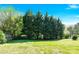 Expansive yard with mature privacy trees at 534 Georgia Ave, Statesville, NC 28677