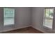 Bedroom featuring neutral walls, carpet flooring, and a window with blinds at 925 14Th St, Lancaster, SC 29720