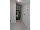 Laundry room area with gray floors and connections for a washer and dryer at 925 14Th St, Lancaster, SC 29720