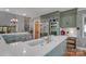 Gourmet kitchen with a large island, modern appliances, and an open layout for seamless entertaining at 10315 Washam Potts Rd, Cornelius, NC 28031