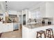 Beautiful kitchen featuring granite countertops, stainless steel appliances, and an open design at 12932 Westmoreland Farm Rd, Davidson, NC 28036