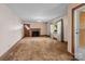 Inviting living room featuring a fireplace, neutral paint, and natural light at 1315 Arbor Dr, Salisbury, NC 28144