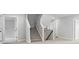 This finished basement features neutral paint, plush carpet flooring, and multiple doorways at 2017 Embassy Ct # 51, Charlotte, NC 28213