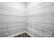 Walk-in pantry with metal shelves and wooden floors at 2017 Embassy Ct # 51, Charlotte, NC 28213