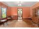 Traditional dining room with hardwood floors and built-in cabinets at 203 Ackert Ave, Salisbury, NC 28144