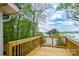 Well-maintained deck providing stunning views of the lake and surrounding trees, great for relaxing outdoors at 2066 Marquesas Ave, Fort Mill, SC 29708