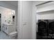View of the laundry room, conveniently located near the bathroom with modern appliances at 2066 Marquesas Ave, Fort Mill, SC 29708