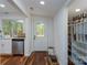 Mudroom with modern stainless appliances and backyard access at 2066 Marquesas Ave, Fort Mill, SC 29708