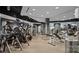Well-equipped fitness center with modern exercise machines and mirrored walls at 210 N Church St # 3507, Charlotte, NC 28202