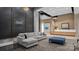 Welcoming lobby with a comfortable sofa, stylish decor, and a reception desk at 210 N Church St # 3507, Charlotte, NC 28202