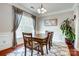 Cozy dining room featuring a wood table, natural light, and decorative accents at 2808 Park Ridge Blvd, Rock Hill, SC 29732