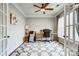 Bright home office with natural light, stylish decor, and a comfortable workspace at 2808 Park Ridge Blvd, Rock Hill, SC 29732