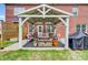 Relax under the charming pergola with a cozy seating area and outdoor fireplace, perfect for entertaining guests at 2808 Park Ridge Blvd, Rock Hill, SC 29732