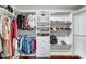 Well-organized walk-in closet with shelving and hanging space, perfect for storage at 2808 Park Ridge Blvd, Rock Hill, SC 29732