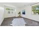 Spacious bedroom with lots of natural light and modern decorations at 3103 Lauren Glen Rd, Charlotte, NC 28226