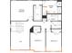Second-floor floor plan featuring primary bedroom, bathroom, additional bedrooms, and laundry area at 3244 Maya Ln # 44, Midland, NC 28107