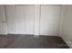 Bedroom showing double closets with white doors and hardware at 405 N Wilson St # 101, Rock Hill, SC 29730