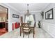 Elegant dining room with classic furniture and decorative accents that create a sophisticated dining atmosphere at 4086 Buckingham Dr, Fort Mill, SC 29707