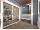 Cozy outdoor deck with a sliding glass door to the living room at 501 Olmsted Park Pl # N, Charlotte, NC 28203