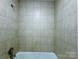 The shower features tiled walls and a standard shower head fixture at 6430 Farmingdale Dr, Charlotte, NC 28212