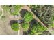 Aerial view of property with a home, outbuilding and driveway at 1099 S Potter Rd, Lancaster, SC 29720