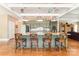 Well-appointed kitchen with granite counters, pendant lights, and open floor plan at 1151 Trull Hinson Rd, Wingate, NC 28174