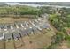 Desirable community aerial view, close to the serene lake and lush green spaces at 224 Old Harbor Dr, Mount Gilead, NC 27306