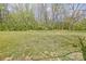 Lush green backyard offers ample space and features mature trees along the perimeter for added privacy and a natural setting at 239 Bradford Glyn Dr, Mooresville, NC 28115