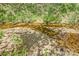A charming small stream flows through a wooded area, offering a peaceful natural amenity at 239 Bradford Glyn Dr, Mooresville, NC 28115