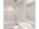 Clean, well-lit bathroom features a tub and shower combination at 2792 Yeager Nw Dr, Concord, NC 28027