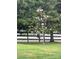 Dogwood tree in full bloom adds beauty to the landscaped front yard and rural surroundings at 291 Love Valley Rd, Statesville, NC 28625