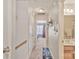 Well-lit upstairs hallway connects bedrooms and bathroom, providing a smooth transition between spaces at 4517 Sabin St, Rock Hill, SC 29732