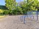 Community playground with swings and climbing bars provides outdoor fun at 5043 Hickory Lake Ln, Matthews, NC 28105